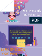 Quinto Matemática Multiplicación Por 2 Cifras