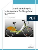 NMT Master Plan &amp Bicycle Infrastructure For Bengaluru