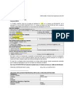 Carta de Solicitud de Anexo A Siho RVF