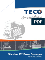 StandardIE2MotorCatalogueAESV2W-AESU2W