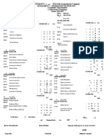 University PUNJAB (Gujranwala Campus) : Department Information Technology Academic Transcript (Information Technology)