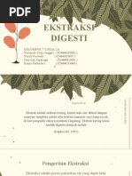 Metode Ekstraksi Digesti dalam Fitokimia | PDF