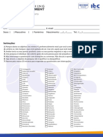 Coaching Assessment - Teste Manual