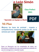 Ricardo Leon Simon School Prefect 2021