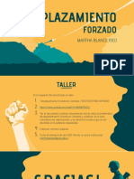 Desplazamiento Forzado en Colombia - Taller