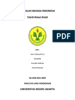 Download MAKALAH BAHASA INDONESIA notasi ilmiah by NurLatifahMahfudz SN50113868 doc pdf