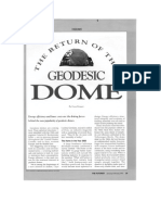 Geodesic Dome Article THE FUTURIST Magazine