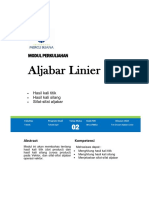 Modul-2. Aljabar Linier