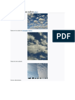 Formación de Las Nubes