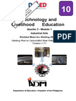 10 SMAW Q2M1 Tle10 - Ia - Smaw - q2 - Mod1 - Weldingfilletoncarbonmildsteelplateinhorizontalposition (F1) - v3 (48 Pages)