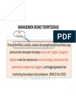 Manajemen Risiko Terintegrasi