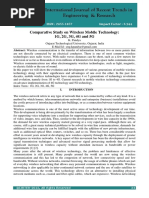 Comparative Study on Wireless Mobile Technology 1G, 2G, 3G, 4G and 5G