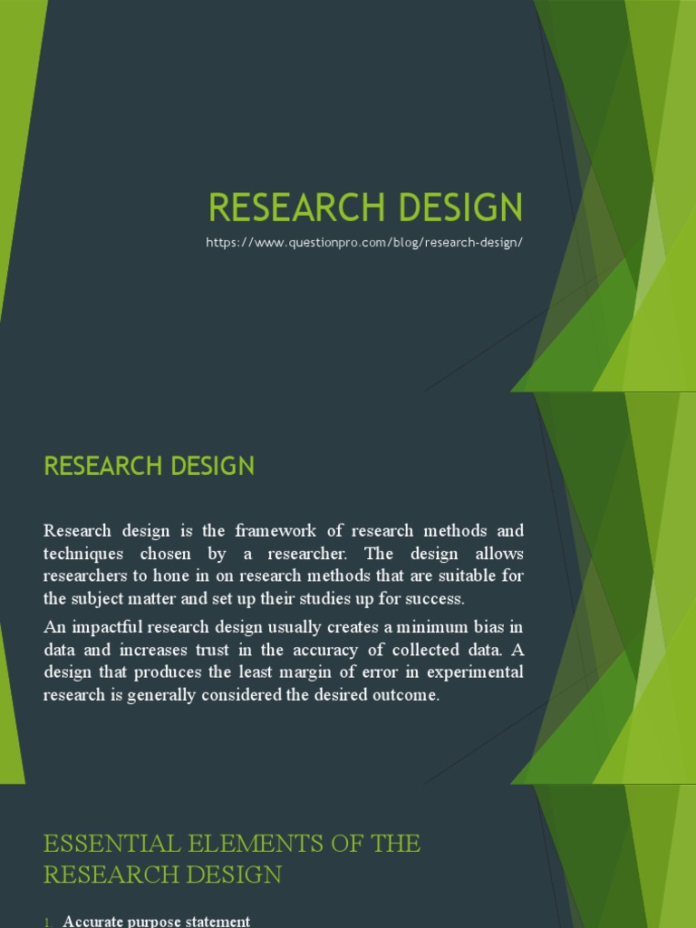Research Design | PDF | Research Design | Scientific Method