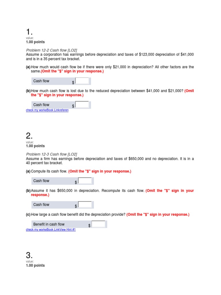 Cash Flow Analysis for Investment Projects | PDF | Net Present Value ...