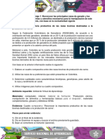 Evidencia Cuadro Comparativo Reconocer La Importancia Productiva de Razas Bovinas