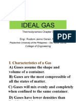 Ideal Gas: Thermodynamics Chapter 3 Engr. Rustom Janno Gersin, ME
