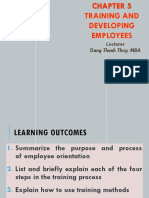 Chapter5 - Training and Developing Employees