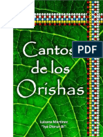 Cantos de Los Orishas Lavatori Luisana Martinez