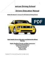 All American Driving School Self Study Drivers Education Manual