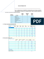 Hoja de Trabajo PERT