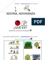 Adivinanzas Con Pictogramas de La A A La Z