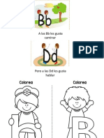 Guia Lectura y Escritura de Las Letras BB DD