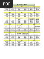 2 Alorica Shuttle Service March 29-April 4 AM SHIFT