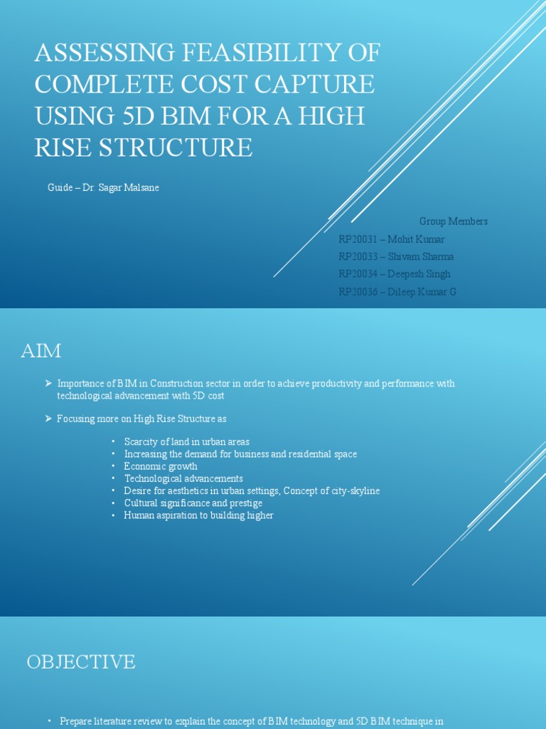 5D BIM Cost Capture for High Rise Projects | PDF | Building Information ...