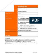 FINA6000 Asssessment 2 Brief Individual Presentation. (With Tasks)