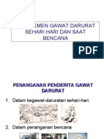 Menejemen Gawat Darurat Dan Bencana