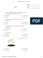 Ecology Review Part 1 Peacock - Print - Quizizz