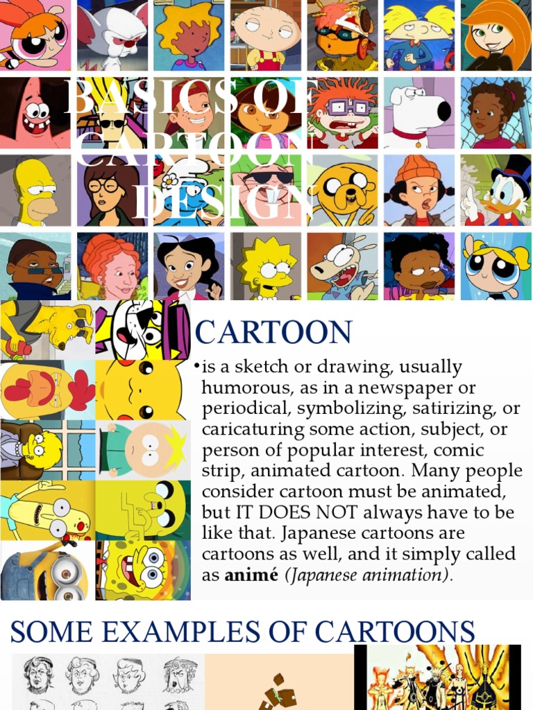 Cartoon Design Fundamentals | PDF | Cartoon | Animation