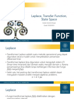 Laplace, Transfer Function, State Space