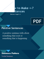 How To Make Sentence