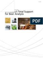 Shimadzu's Total Support For Beer Analysis
