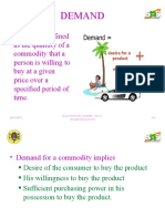 Meaning of Demand