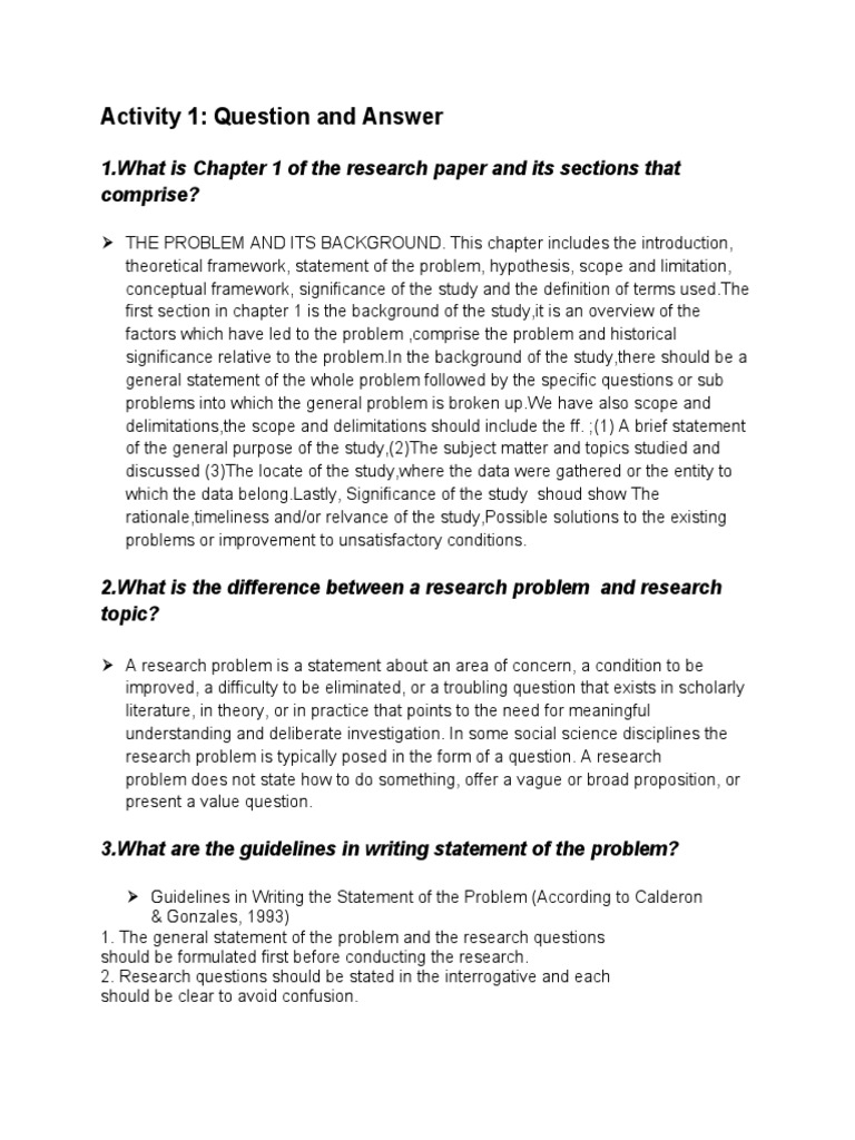 Research Paper Structure and Guidelines | PDF | Question | Theory