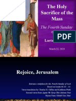 4thSun-Lent March 22, 2020E