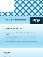 Dasar Bioteknologi Laut: Pendahuluan