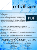 Glucose Structure and Uses