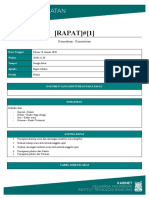 Template Notula Rapat Internal 2020 - 2021