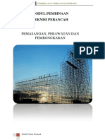 Cara Pemasangan, Perawatan dan Pembongkaran Scaffolding