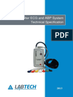 EC-3H/ABP Holter ECG and ABP System: Technical Specification