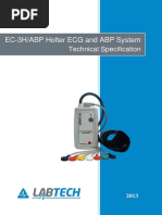 EC-3H/ABP Holter ECG and ABP System: Technical Specification