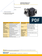 PGP/PGM 300/400 Series Gear Pumps & Motors PGP/PGM365 Characteristics