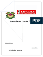 Green Peace Lincoln College Orthodox Tea Process