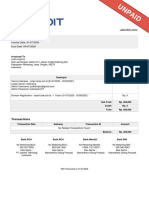 Jetorbit Invoice