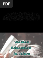 Women Education in Islam