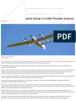 AeroVironment Acquires Group 2-3 UAS Provider Acturus _ Aviation Week Network