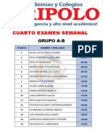 Cuarto Examen Semanal - Resultados Ab